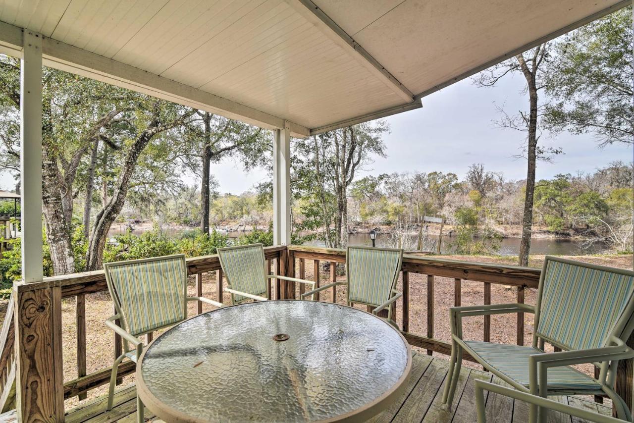 Fishing Paradise With Deck On Suwannee River Branford Εξωτερικό φωτογραφία