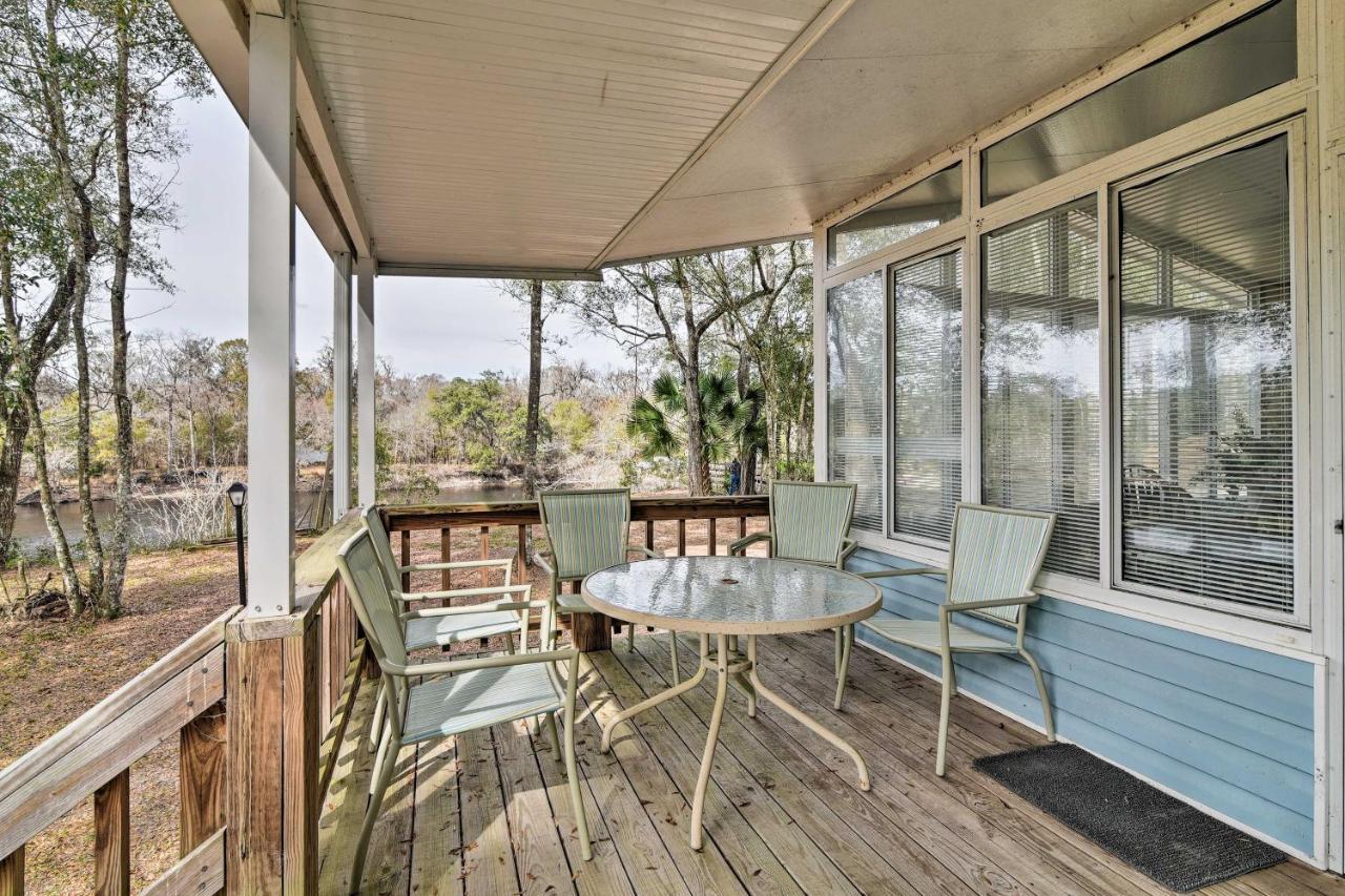 Fishing Paradise With Deck On Suwannee River Branford Εξωτερικό φωτογραφία