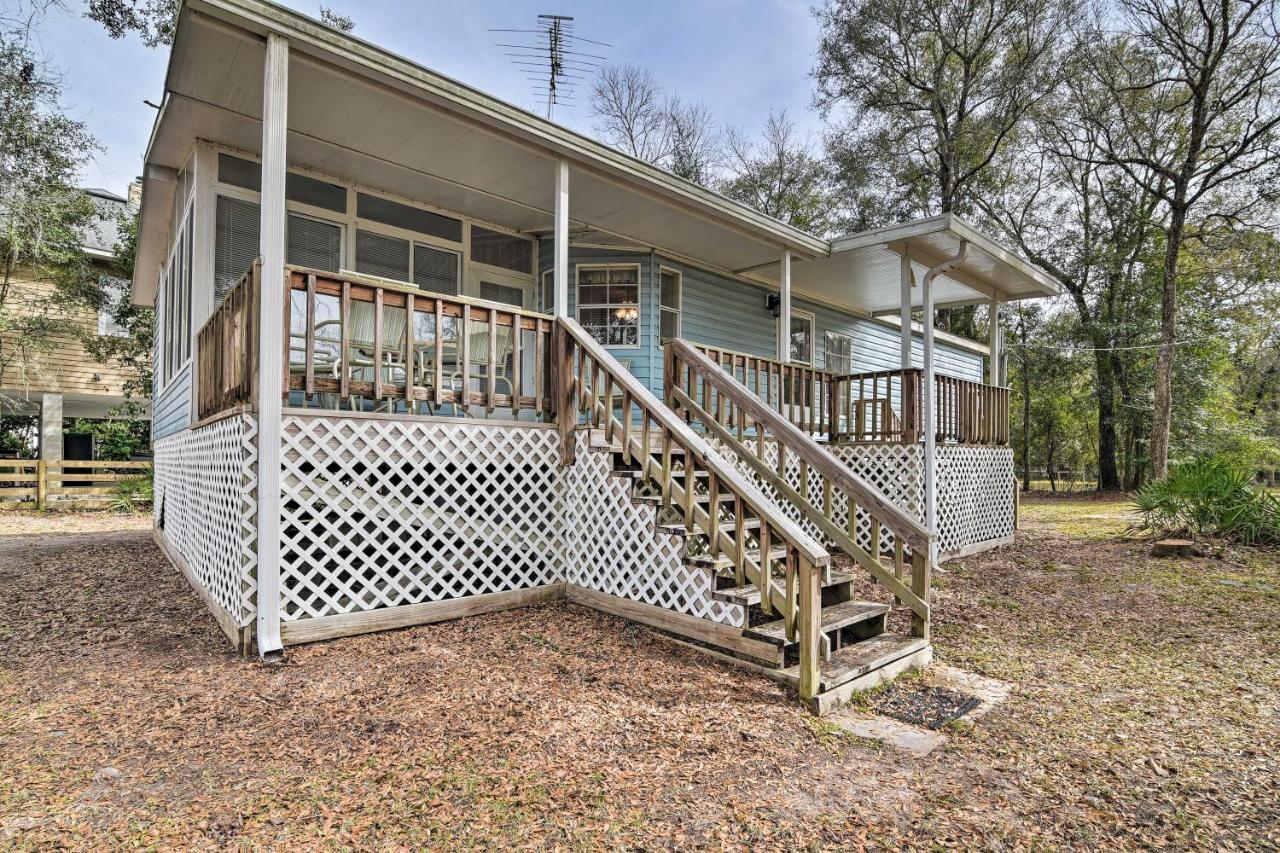 Fishing Paradise With Deck On Suwannee River Branford Εξωτερικό φωτογραφία